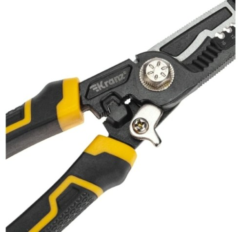 Плоскогубцы Kranz KR-12-4655-5 профессиональные многофункциональные 200мм Плоскогубцы Kranz KR-12-4655-5 профессиональные многофункциональные 200мм