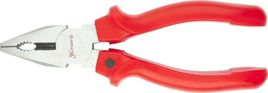 Плоскогубцы MATRIX "Standard" 200 мм, пластмассовые рукоятки 16974 [16974]