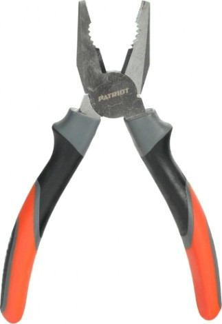 Плоскогубцы PATRIOT CPP-180N, трехкомпонентная рукоятка 180мм [350004418]