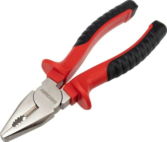 Плоскогубцы REXANT 12-4612 комбинированные 180 мм, двухкомпонентные рукоятки