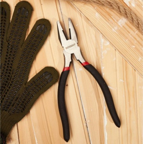 Плоскогубцы REXANT 12-4613-1 комбинированные 200 мм обливные рукоятки