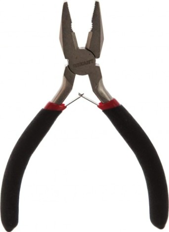 Плоскогубцы REXANT Мини 120 мм авторазжим, обливные рукоятки [12-4601]