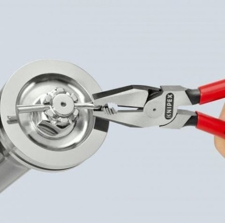 Плоскогубцы силовые KNIPEX 0201225SB 225 мм [KN-0201225SB]