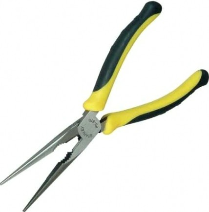 Плоскогубцы STANLEY MAXSTEEL 200 мм, с удлиненными губками 0-89-870 [0-89-870]