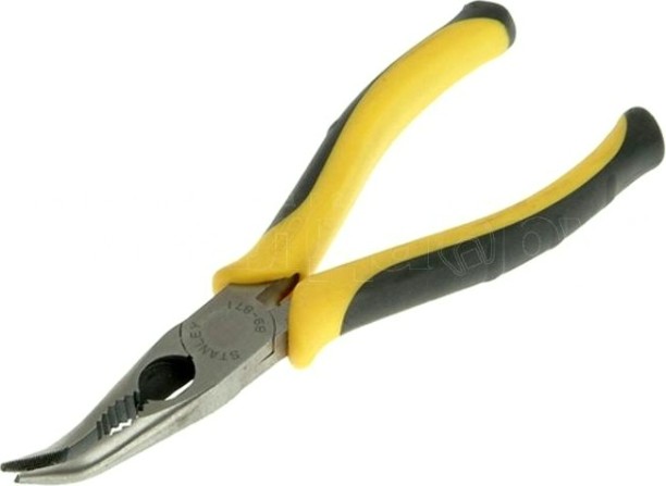 Плоскогубцы STANLEY MAXSTEEL 200 мм, с удлиненными изогнутыми губками 0-89-872 [0-89-872]