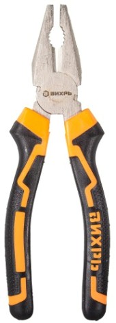Плоскогубцы ВИХРЬ 200мм рукоятки [73/6/3/8]