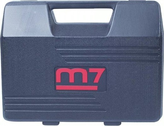 Пневмомолоток MIGHTY SEVEN SC-0617C 10 мм, 3200 уд/мин, с набором насадок, 7 предметов