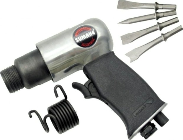 Пневмомолоток SUMAKE ST-2210/H в комплекте 4 зубила [7358]