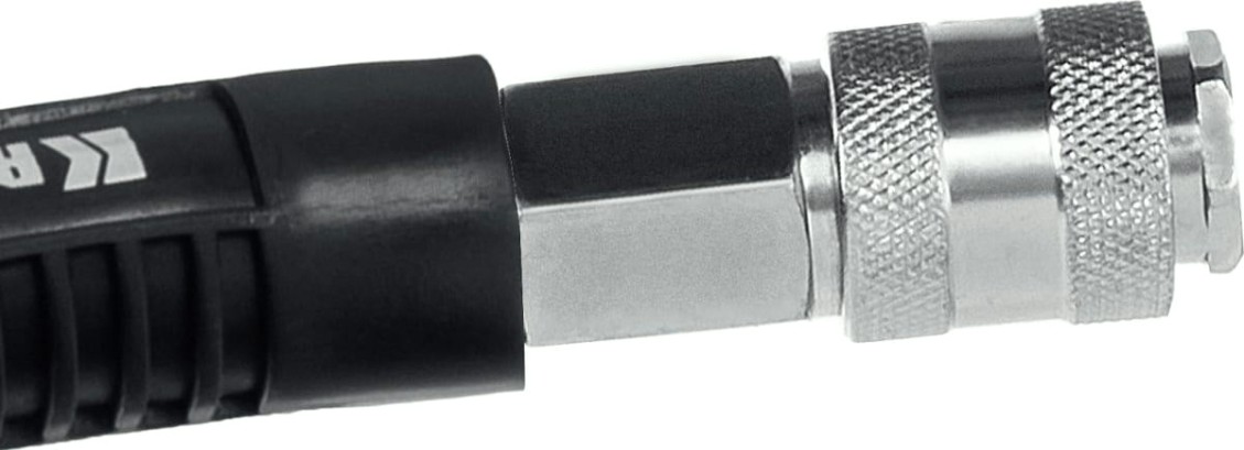Пневмошланг KRAFTOOL 10м 10х15 мм, с фитингами рапид [06588-10]