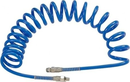 Пневмошланг MIGHTY SEVEN SD-24415 спиральный высокого давления 13х18 мм, 15 м, м1/2"