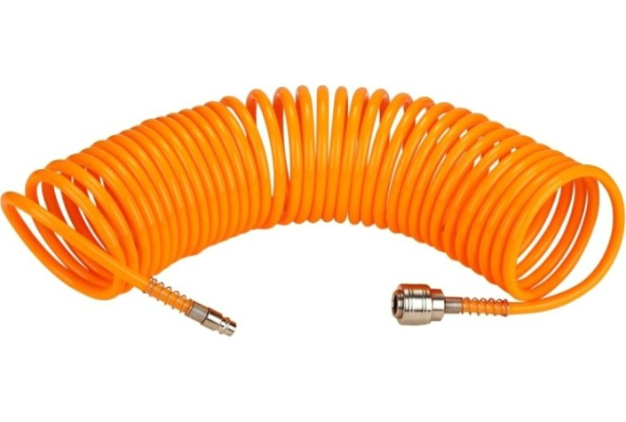 Пневмошланг спиральный DEKO DKAH10 (10 м, 8х5 мм) [018-0920]