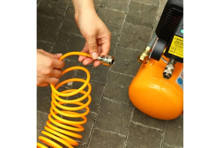 Пневмошланг спиральный DEKO DKAH15 (15 м, 8х5 мм) [018-0919]