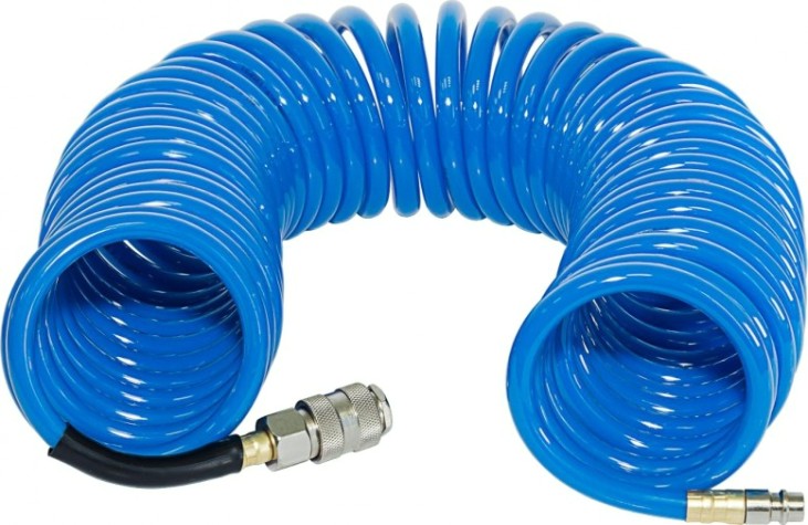 Пневмошланг спиральный FUBAG 15м 15 бар 8x12 мм (рапид полиуретан) 170306 [8641903]