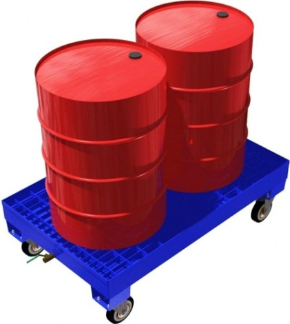 Поддон металлический Rusklad ПДБ 2 для бочек, г/п 500 кг колеса 160 мм Поддон металлический Rusklad ПДБ 2 для бочек, г/п 500 кг колеса 160 мм