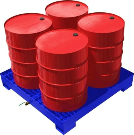 Поддон металлический Rusklad ПДБ 4 для бочек, г/п 900 кг без колес Поддон металлический Rusklad ПДБ 4 для бочек, г/п 900 кг без колес