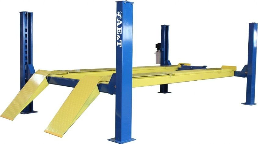 Подъемник автомобильный AE&T F5,5-4 4-хстоечный 5,5 т 380В [F5.5-4 (380)]