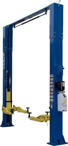 Подъемник автомобильный AE&T S4D-2 2-хстоечный 4 т (с верхней элек. синхрониз.) 220В [S4D-2 (220)]