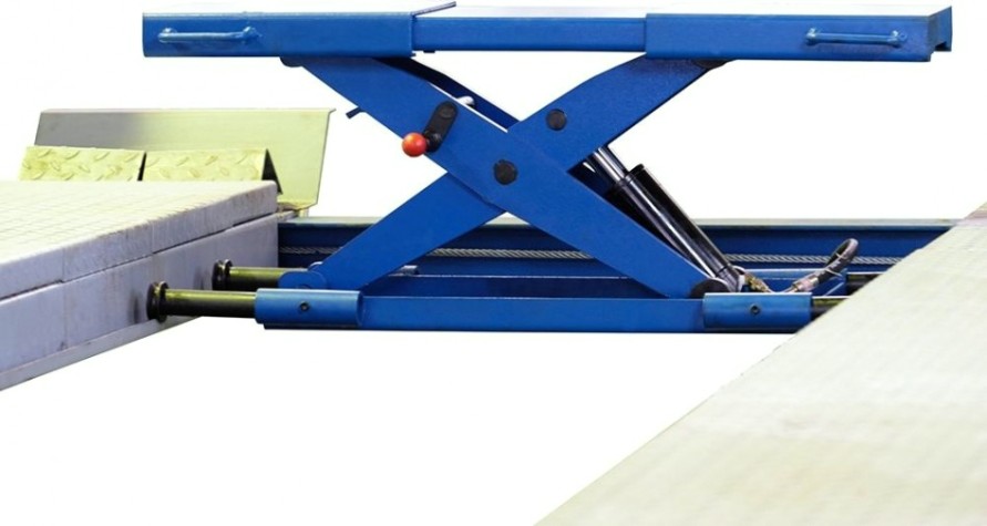 Подъемник автомобильный NORDBERG 4440J четырехстоечный 4 т (380В) с траверсой [ЦБ-00007093]