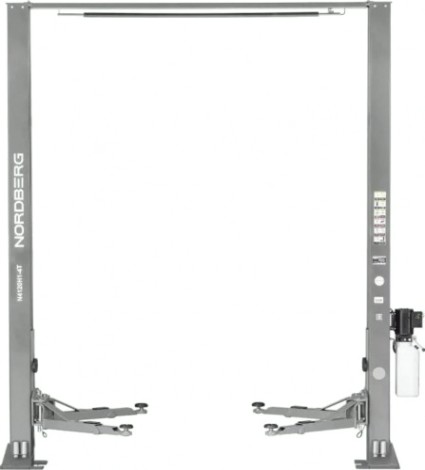 Подъемник автомобильный NORDBERG N4120H-4G 380v 2х стоечный 4т (серый) [ЦБ-00017064]