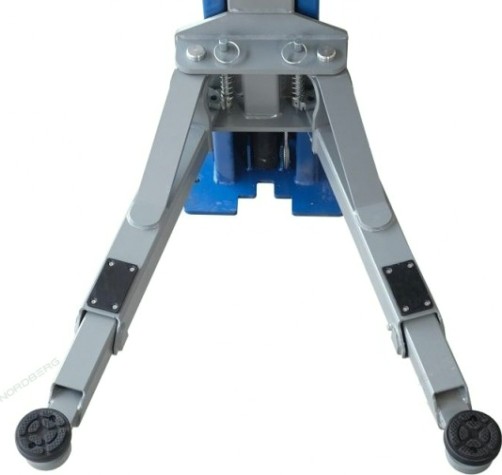 Подъемник автомобильный NORDBERG N4120H1-4B двухстоечный 4 т с верхней синхр. (380В) синий [ЦБ-00008007]