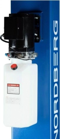 Подъемник автомобильный NORDBERG N4120HE-4B 380v 2х стоечный 4т с электростопорами (синий) [ЦБ-00012292]