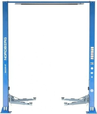 Подъемник автомобильный NORDBERG N4121H-4T двухстоечный 4 т с верхней синхронизацией (380В) [ЦБ-00012205]