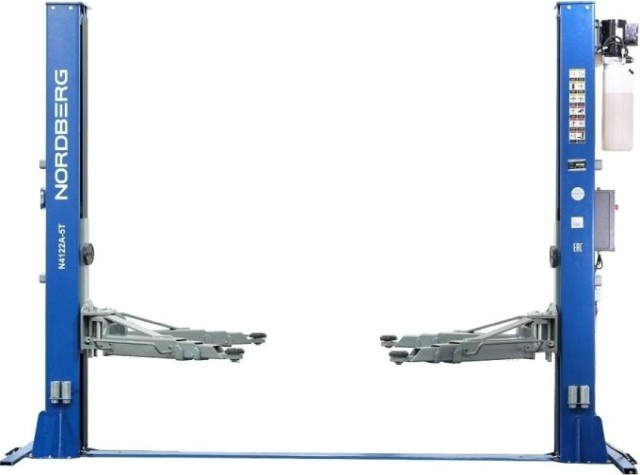 Подъемник автомобильный NORDBERG N4122АE-5B двухстоечный, с нижн.синхрон. 5 т (380В) [ЦБ-00009610]