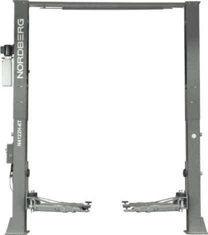 Подъемник автомобильный NORDBERG N4122H-6G 380v 2х стоечный 6т серый [ЦБ-0008545]