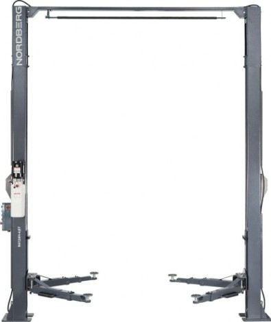Подъемник автомобильный NORDBERG N4124H-4,6T 380v 2х стоечный 4,5т с электростопорами [ЦБ-00017307]