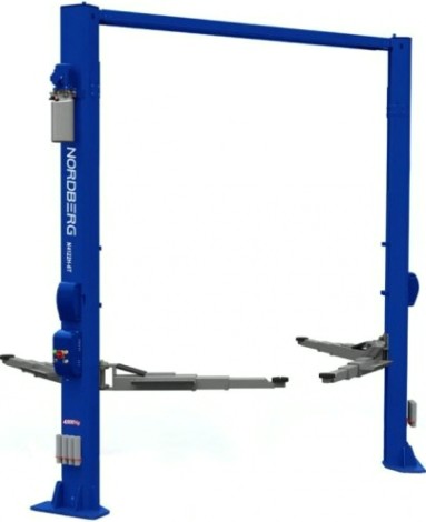 Подъемник автомобильный NORDBERG N4125H-4,5T двухстоечный, с верх.синхрон. 4.5 т (380В) синий [ЦБ-00009252]