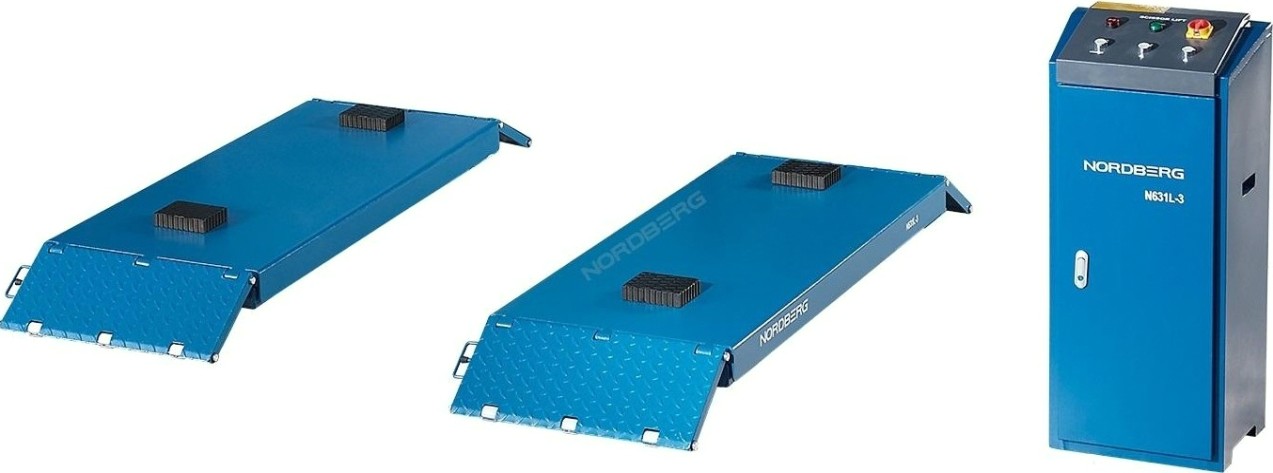 Подъемник автомобильный NORDBERG N631L-3B ножничный 3,0т 380в, (ст.арт. [ЦБ-00001156]