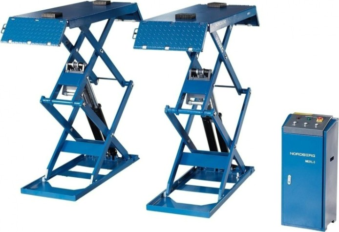 Подъемник автомобильный NORDBERG N631L-3B ножничный 3,0т 380в, (ст.арт. [ЦБ-00001156]