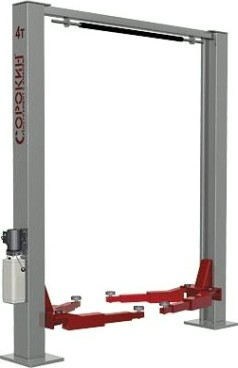 Подъемник автомобильный СОРОКИН 17.1 двухстоечный 4,0 т