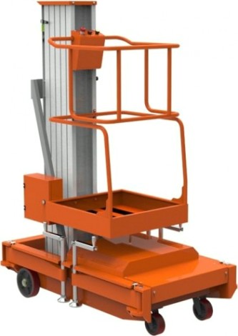 Подъемник мачтовый телескопический TOR GTWY9-100 AC (9 м/125 кг, 220В) 1015945 [1015945]