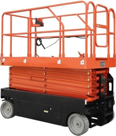 Подъемник ножничного типа GROST SPX F3-12000 самоходный (12 м/300 кг, 24В) 109549 [109549]