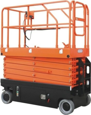 Подъемник ножничного типа GROST SPX S3-6000 самоходный (6 м/300 кг, 12В) 102767 [102767]