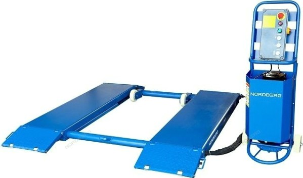 Подъемник ножничный NORDBERG N632-3B грузоподъемность 3 т, 220В [ЦБ-00008173]