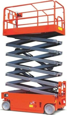 Подъемник ножничный передвижной самоходный TOR GTJZ0810 450 кг 8 м (автономный) [1022029]