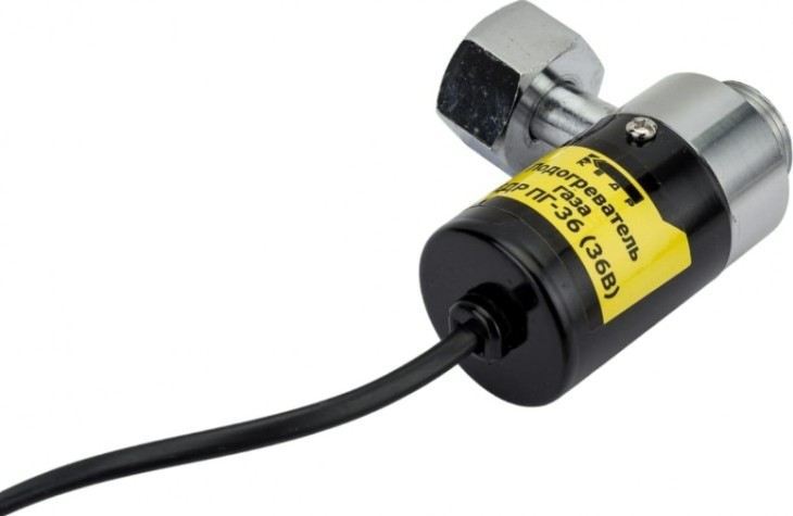 Подогреватель газа Кедр ПГ-36 (36в, вилка с плоскими контактами) [8022582]