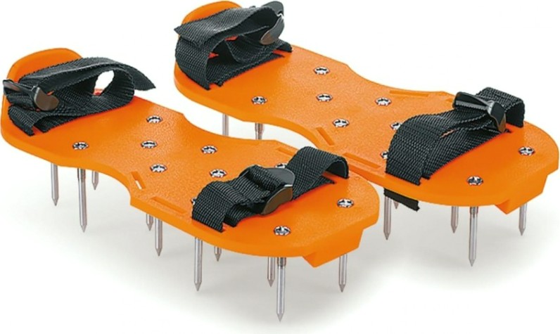 Подошва шипованная Amigo для аэрации газона, подходит для любой обуви, шипы-50 мм [74802]