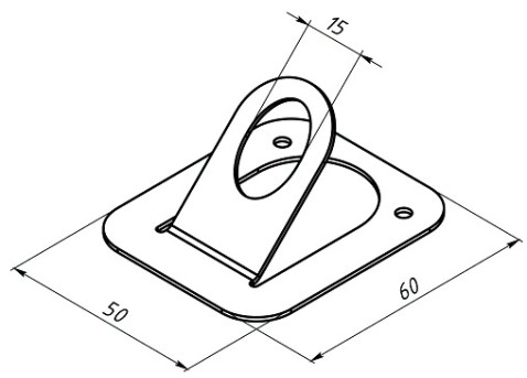 Подставка для паяльника EMBODIMENT EMB-SI-T-N настольная, из нерж.стали