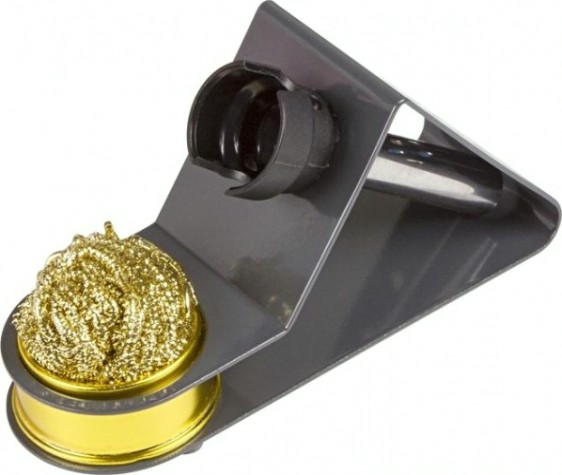 Подставка для паяльника REXANT + стружка для очистки жала 12-0309 [12-0309]