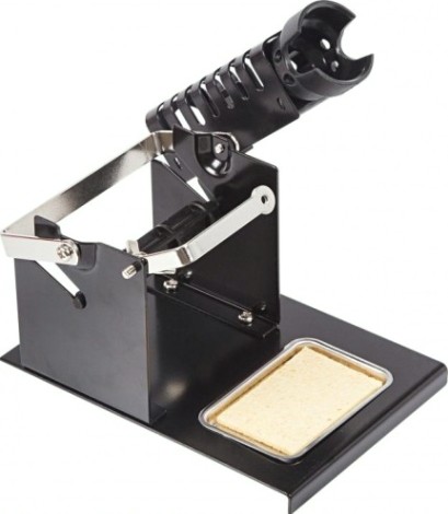 Подставка для паяльника REXANT + стружка для очистки жала 12-0316 [12-0316]