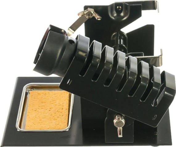 Подставка для паяльника REXANT + стружка для очистки жала 12-0316 [12-0316]