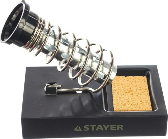 Подставка для паяльника STAYER MAXTerm штампованная [55318]