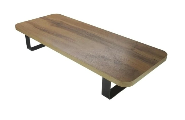 Подставка EMBODIMENT EMB-MLS-WF-VOB для ноутбука/монитора, дуб Вотан, черный