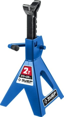 Подставка под автомобиль ЗУБР страховочная усиленная 2т, 273-425мм [43065-2_z01]