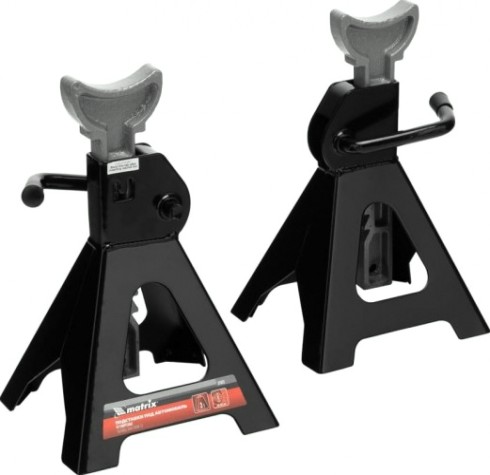 Подставки под автомобиль MATRIX 3 т регулируемые, h подъема 295-425 мм, 2 шт. [51623]