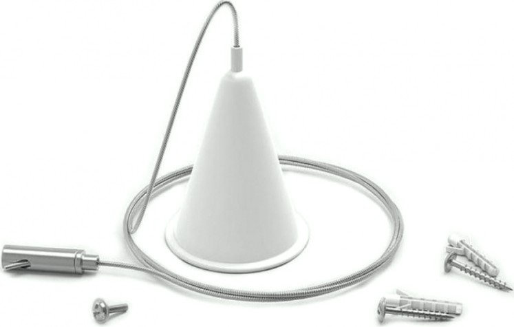 Подвесы GAUSS TR120 комплект для трековых шинопроводов цвет белый