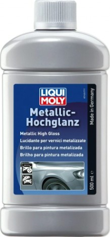 Полироль для металликовых поверхностей LIQUI MOLY Metallic Hochglanz 0,5 л 1424 [1424]